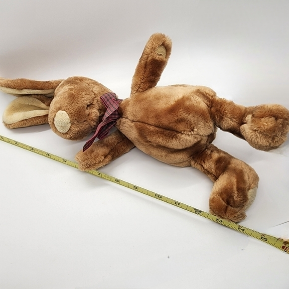 GUND Vintage Clover the Brown Bunny rabbit long snoopy face plush stuffed animal - Picture 11 of 14
